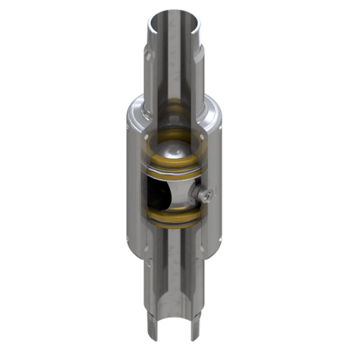 THREE PIECE SAFETY VALVES WITH CANISTER GUARD